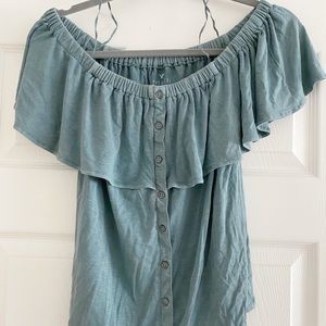 AEO soft & sexy off the shoulder shirt.